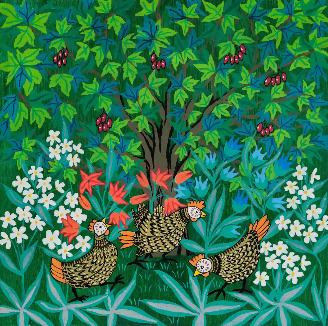 Three French Hens